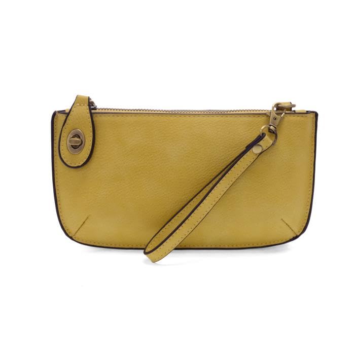 HOTJoy Susan Women's Fashion Purse Mini Crossbody Wristlet Clutch Handbag - Stone