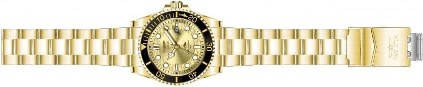 HOTInvicta Pro Diver Men 43mm Stainless Steel Gold Gold dial PC32 Quartz