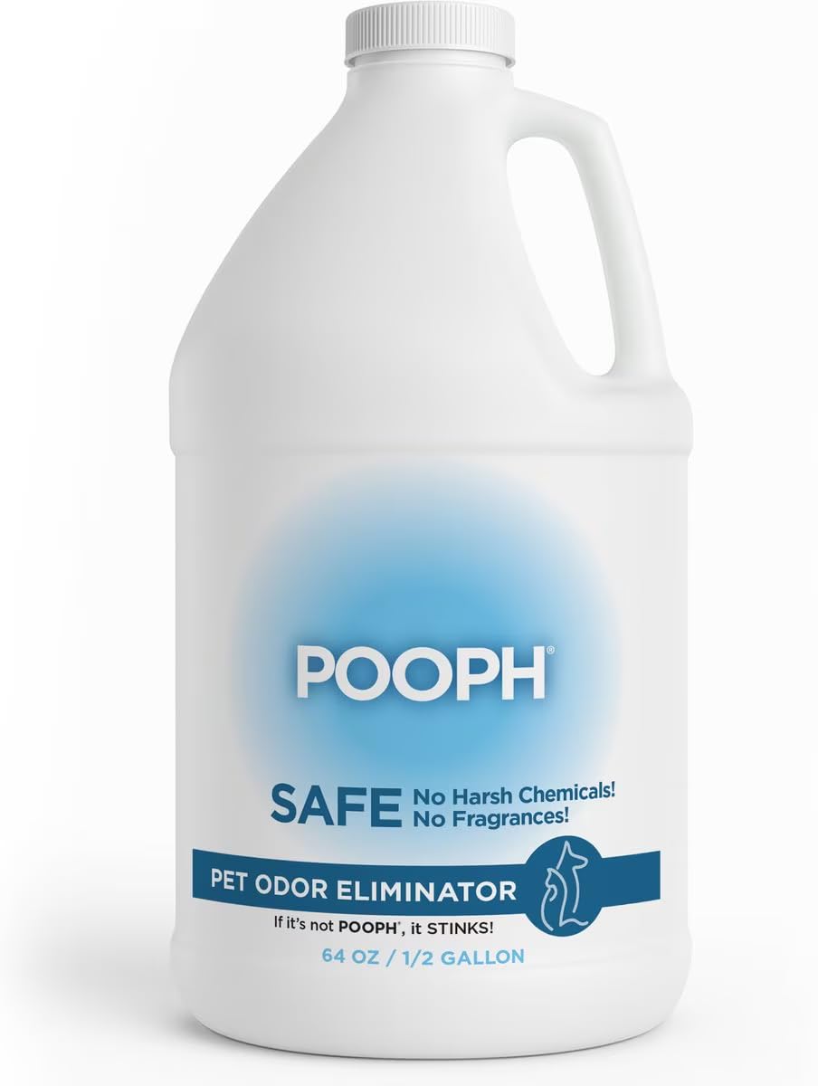 HOTPooph Pet Odor Eliminator, 32oz - Eliminates Odors at the Molecular Level, Dogs, Cats, Freshener, Eliminator, Urine, Poop, Pee, Deodorizer, Nature’s, Puppy, Fresh, Clean, Furniture, Potty