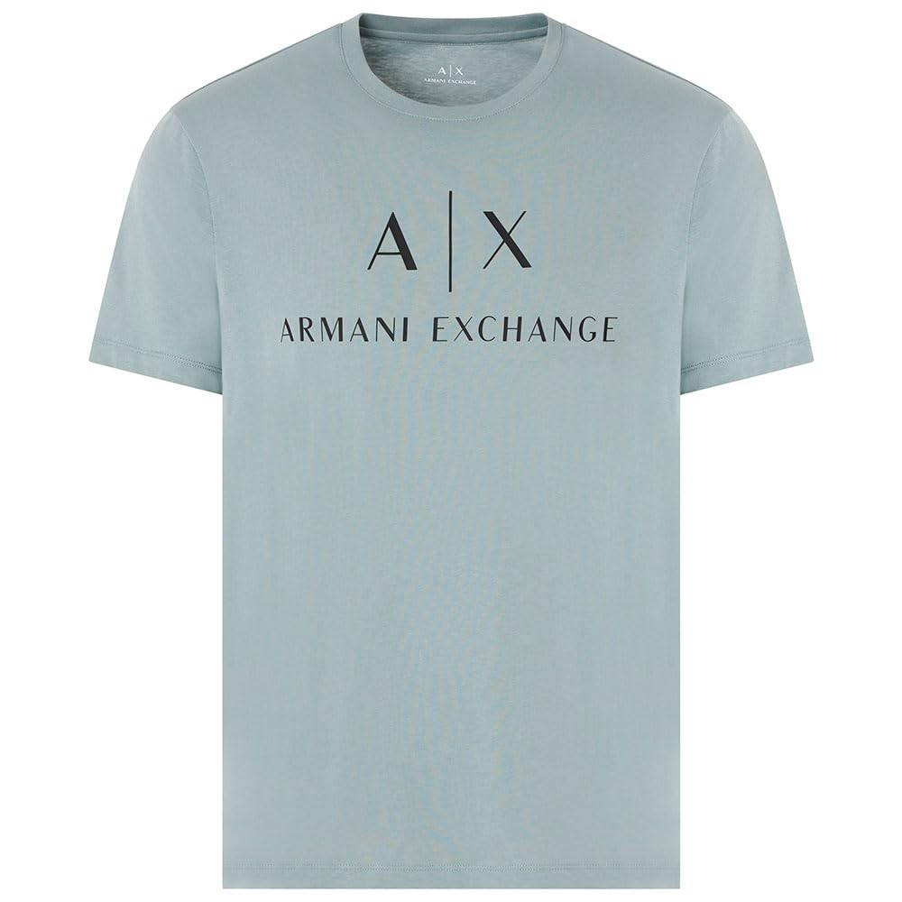 HOTAX Armani Exchange Men's Crew Neck Logo Tee