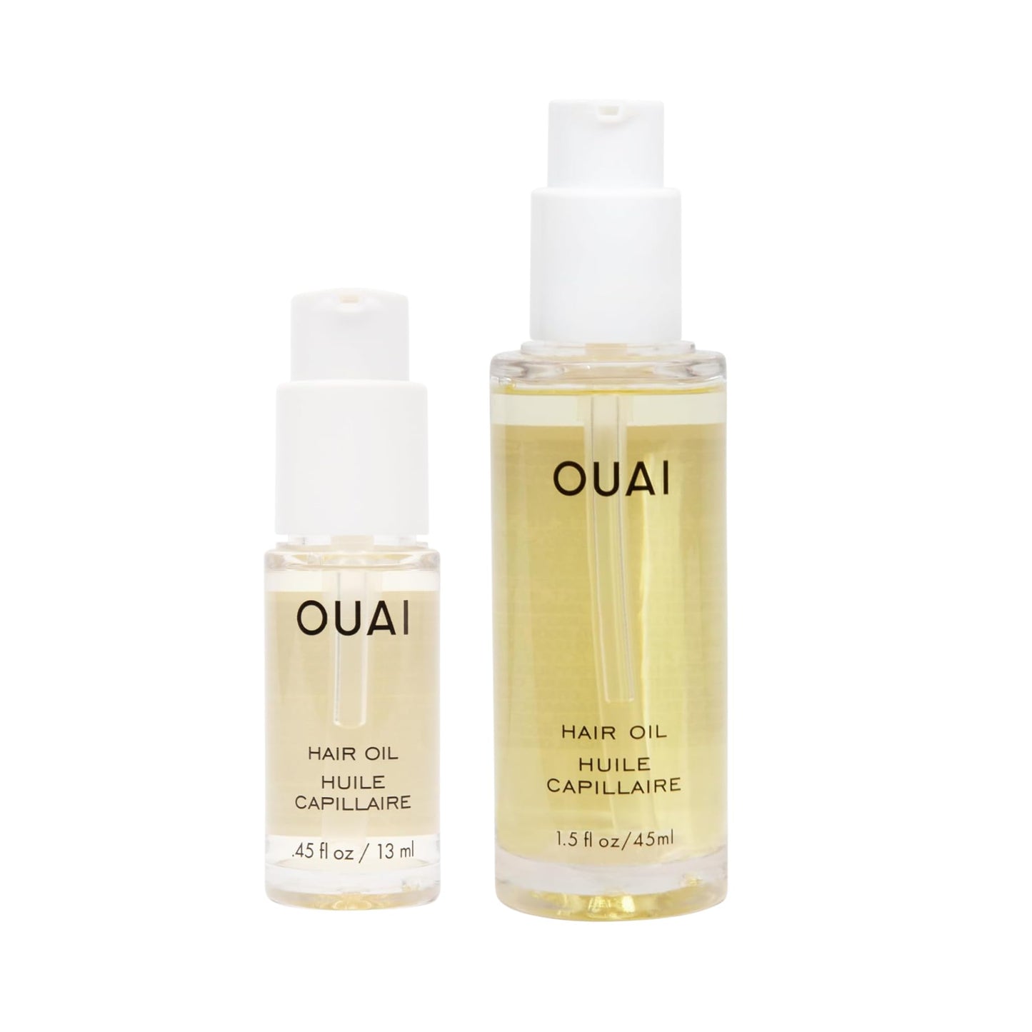 HOTOUAI Hair Oil - Hair Heat Protectant Oil for Frizz Control - Adds Shine and Smooths Split Ends - Color Safe Formula - Paraben, Phthalate and Sulfate Free (1.5 fl oz)