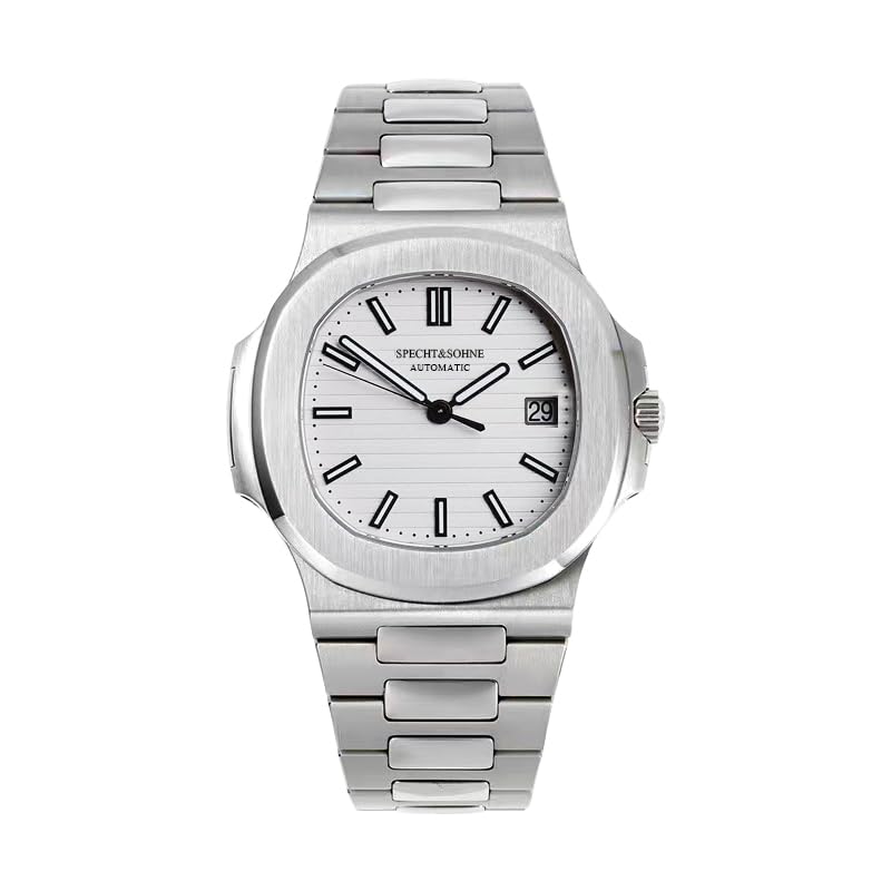 HOTSpecht & Söhne Mens Mechanical Watch Automatic Sapphire Crystal Watches for Men 40MM Japan Miyota 8215 Movement 50MWaterproof