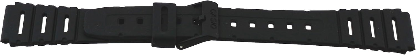 HOTCasio 71604130 Genuine Factory Replacement Resin Band fits CA-53W-1 CA-61W-1 FT-100W-1 W-520U-1 W-720-1 W-720G-9