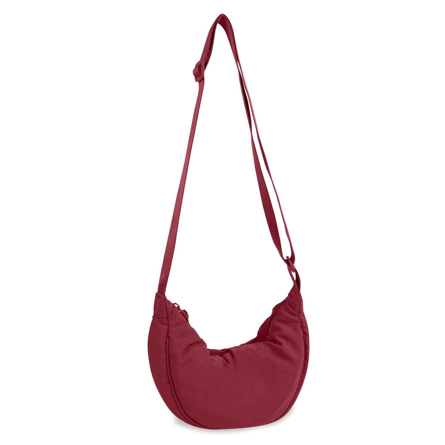 HOTNylon Crescent Crossbody Bag for Women Purses Trendy Men,Small Travel Sling Bag Hobo