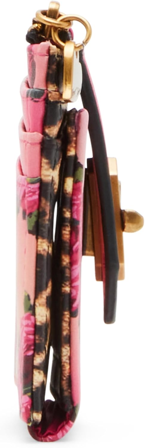 HOTBetsey Johnson Leopard Floral Bifold Wallet