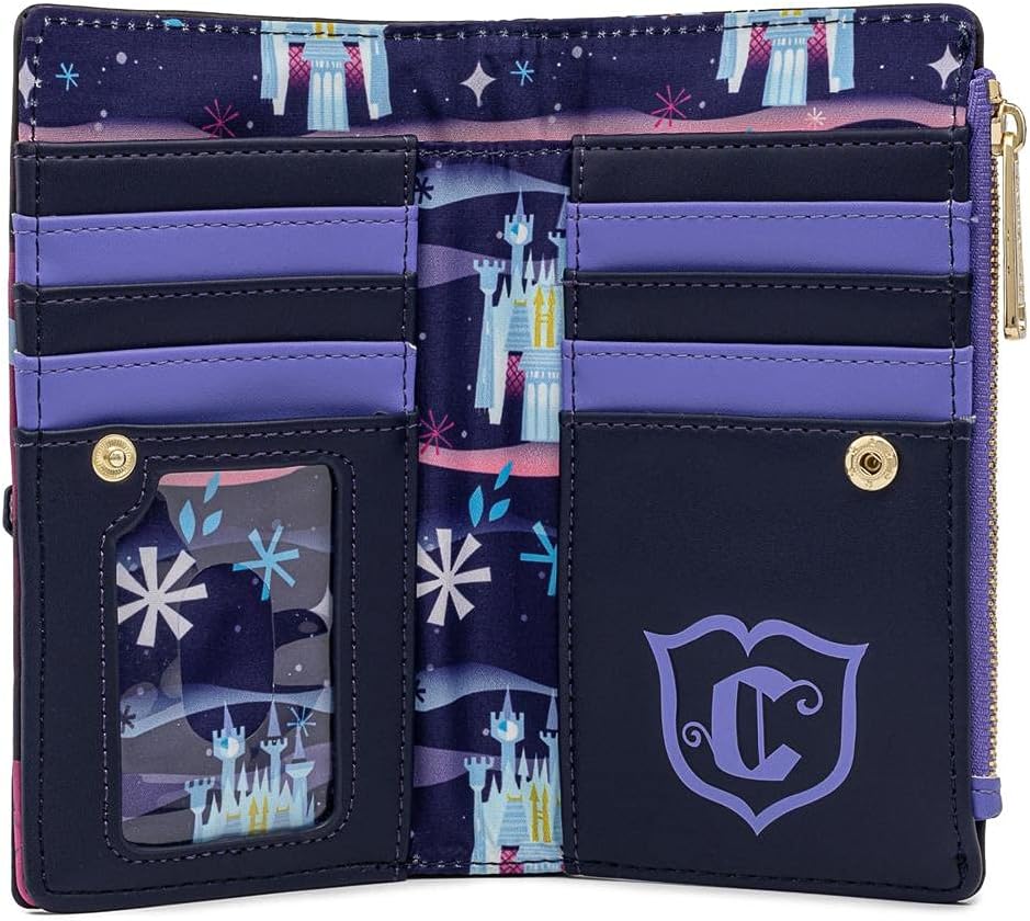 HOTLoungefly Disney Cinderella Castle Series Flap Wallet