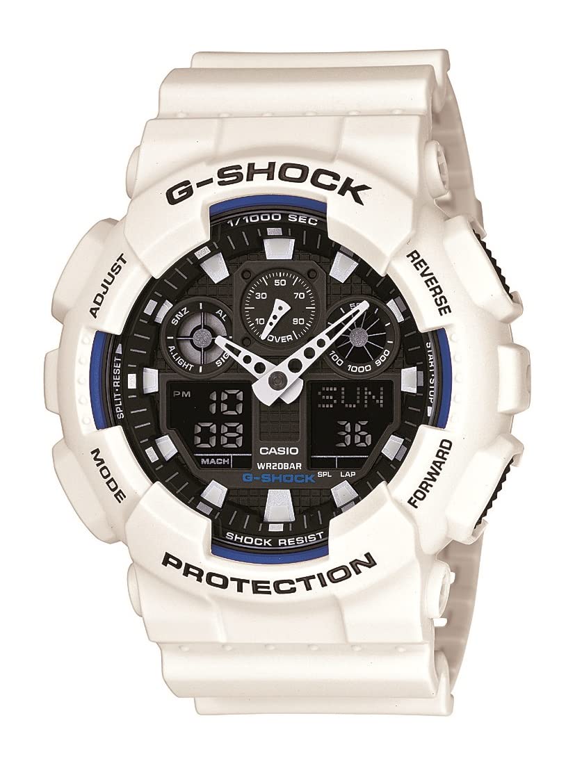 HOTCasio Men's GA-100 XL Series G-Shock Quartz 200M WR Shock Resistant Watch
