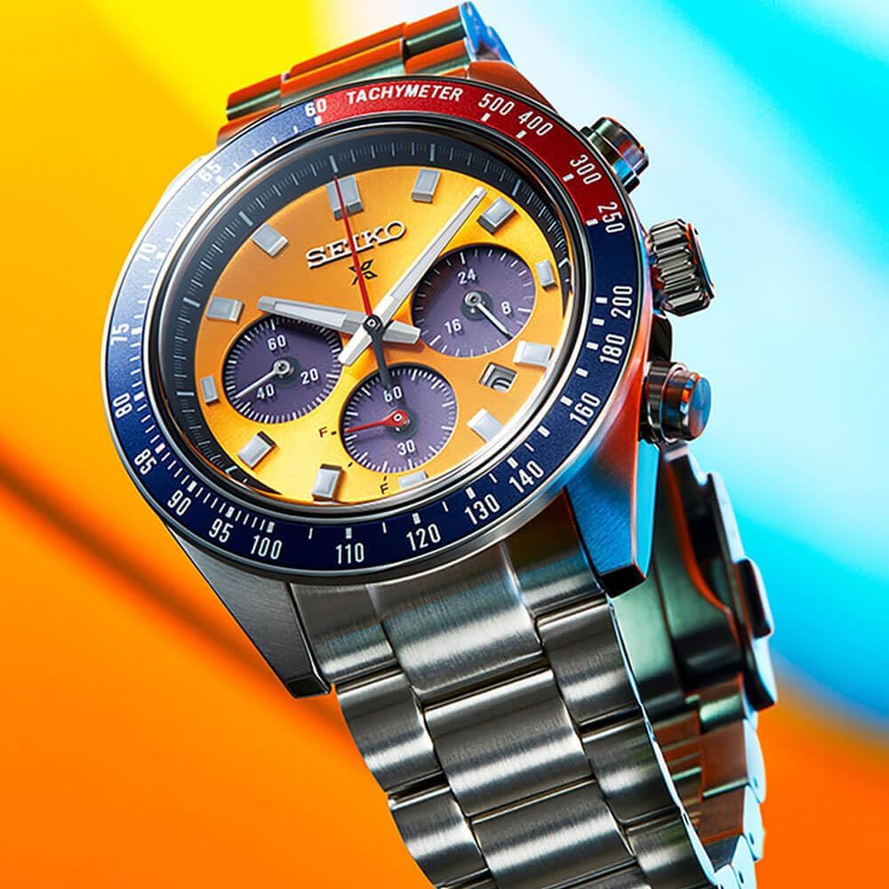 HOTSEIKO Men's SSC947 Prospex Speedtimer Watch