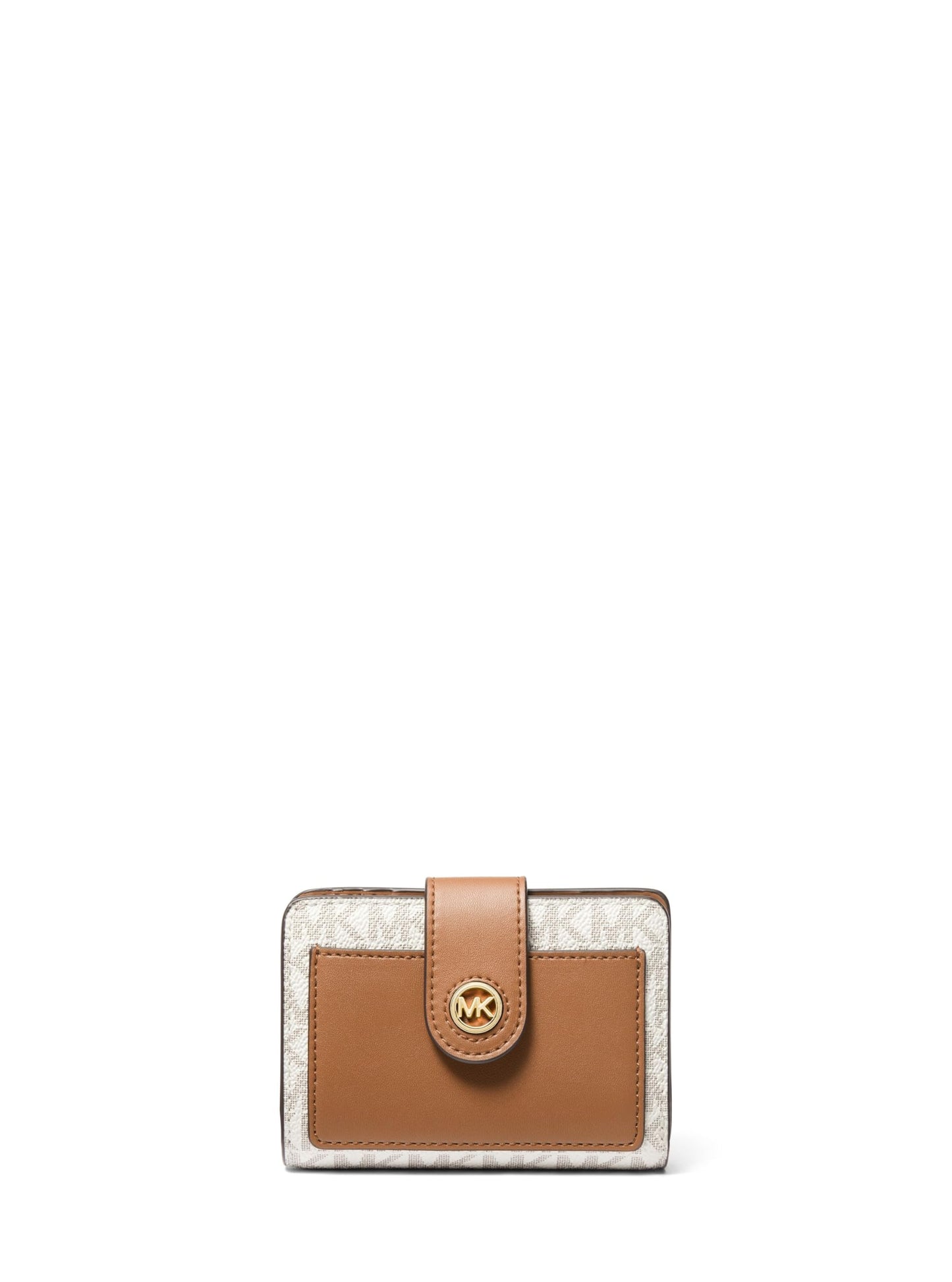HOTMichael Kors Women's Mk Charm Small Tab Compact Pocket Wallet