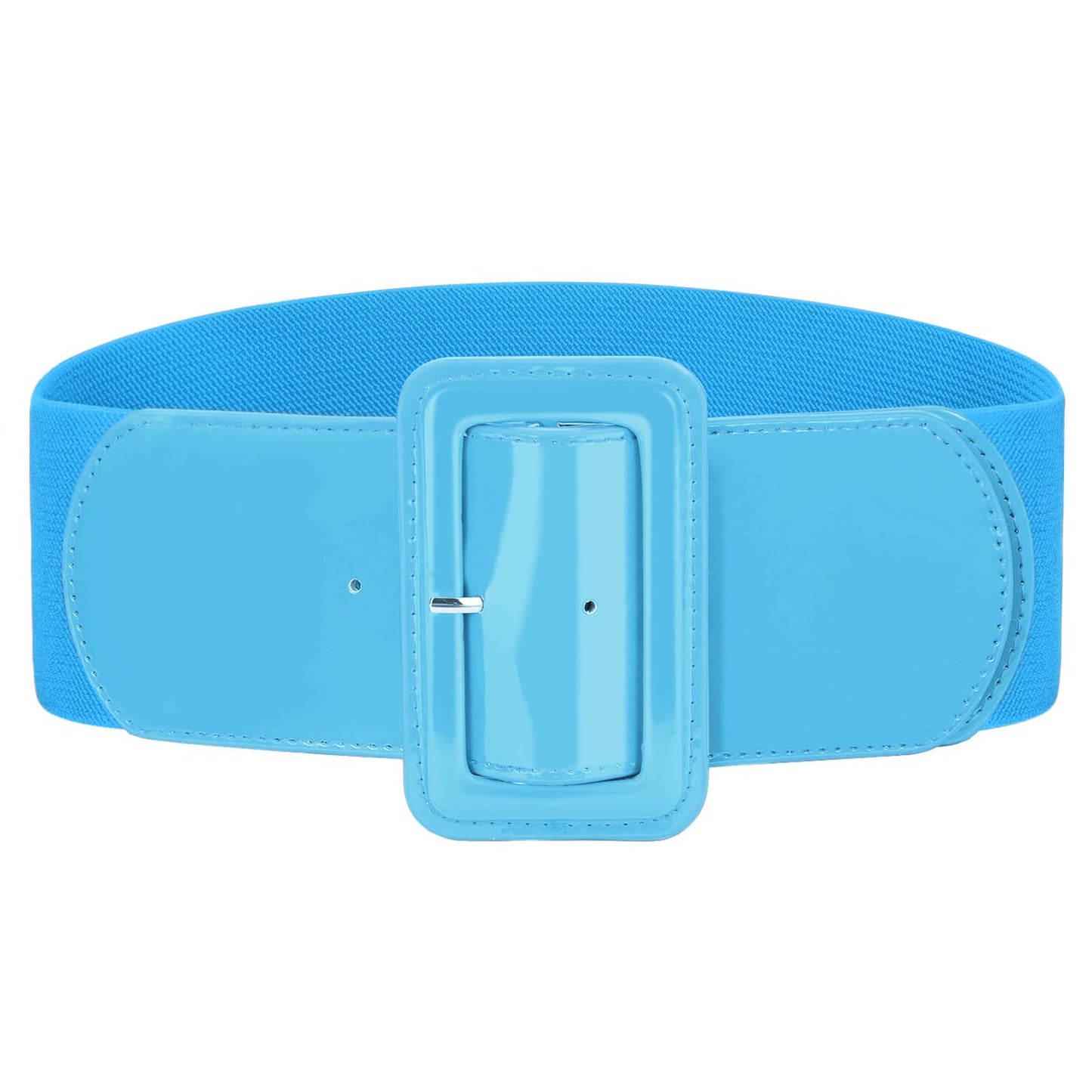 HOTVONMELLI Stretchy Wide Women Belts Elastic Vintage Belts for Women Fashion Ladies Waist Belt for Dress