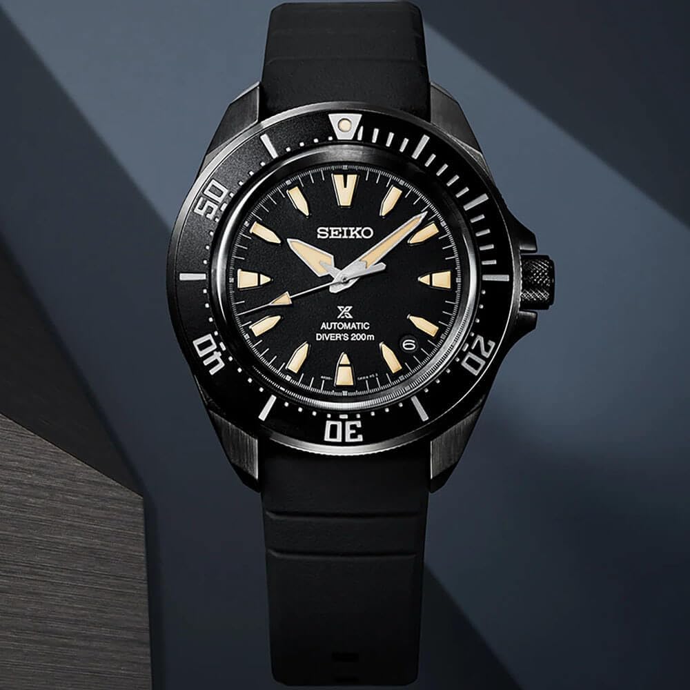 HOTSEIKO Prospex Samurai Automatic Black Dial Men's Watch SRPL15