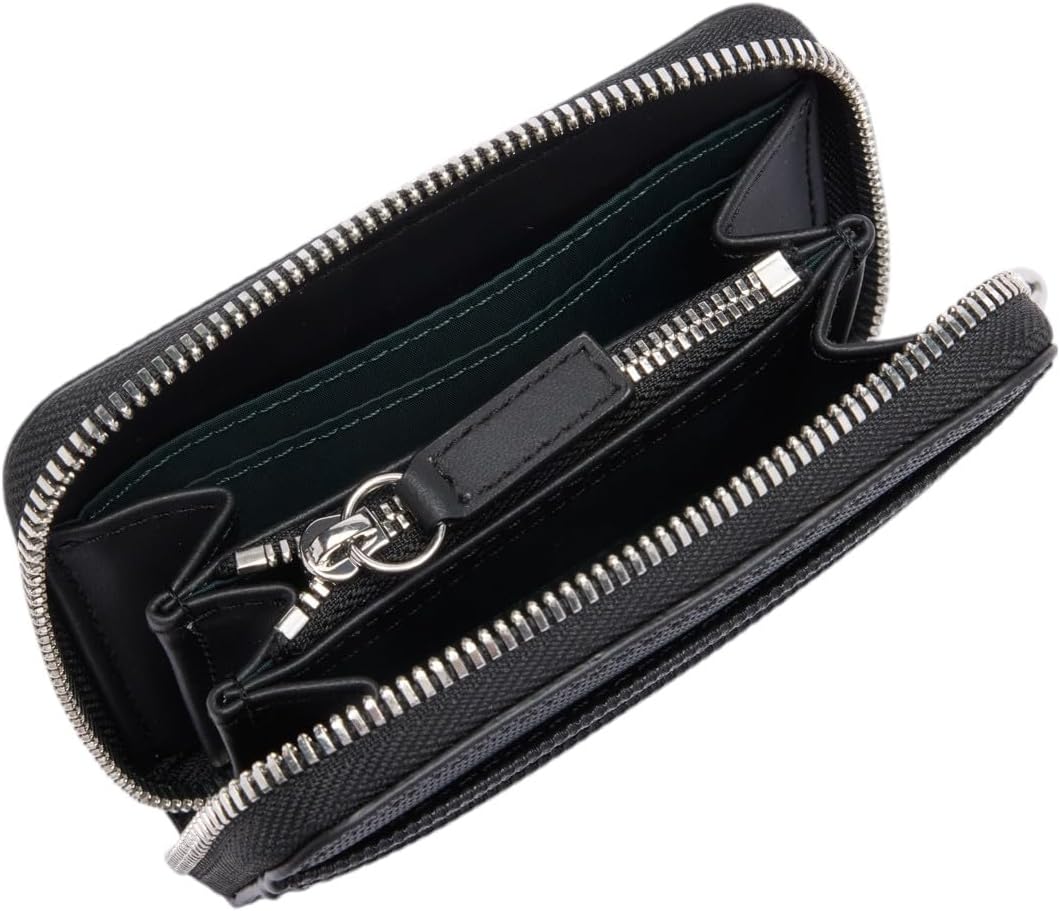 HOTLacoste Women's Daily City Small Zipped Billfold, Black, One Size