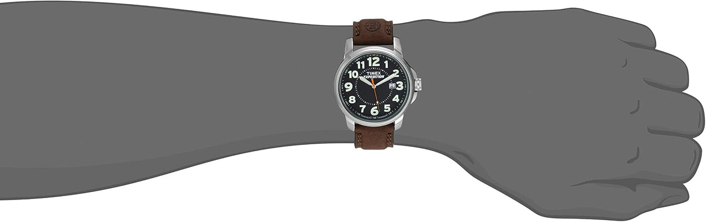 HOTTimex Expedition Metal Field 40mm Men’s Analog Watch | Luminous Hands | 24 Hour Time | Quick Date Function | Rugged Outdoor Watch | 50M Water Resistance