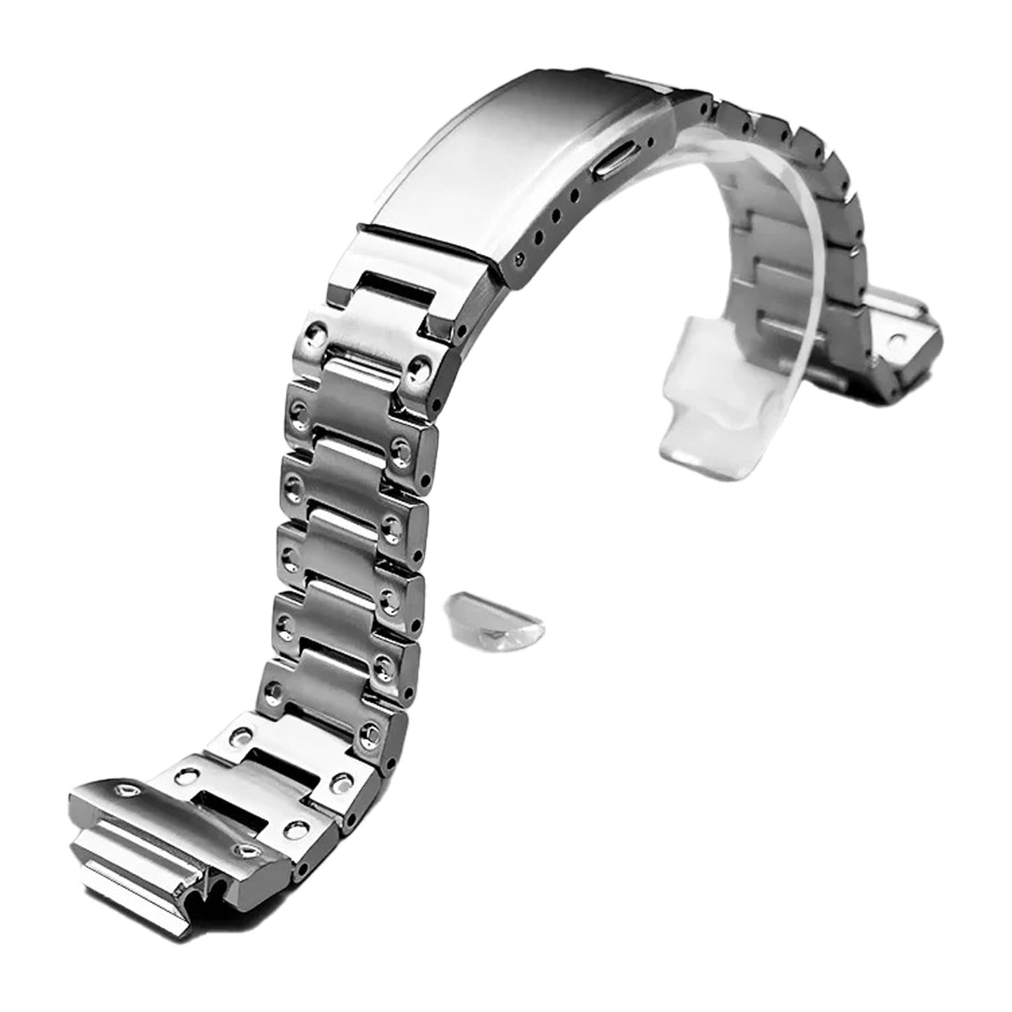 HOTStainless Steel Quick Release Strap Compatible with Men's G-Shock GM2100 GBM-2100 Watch Band Replacement