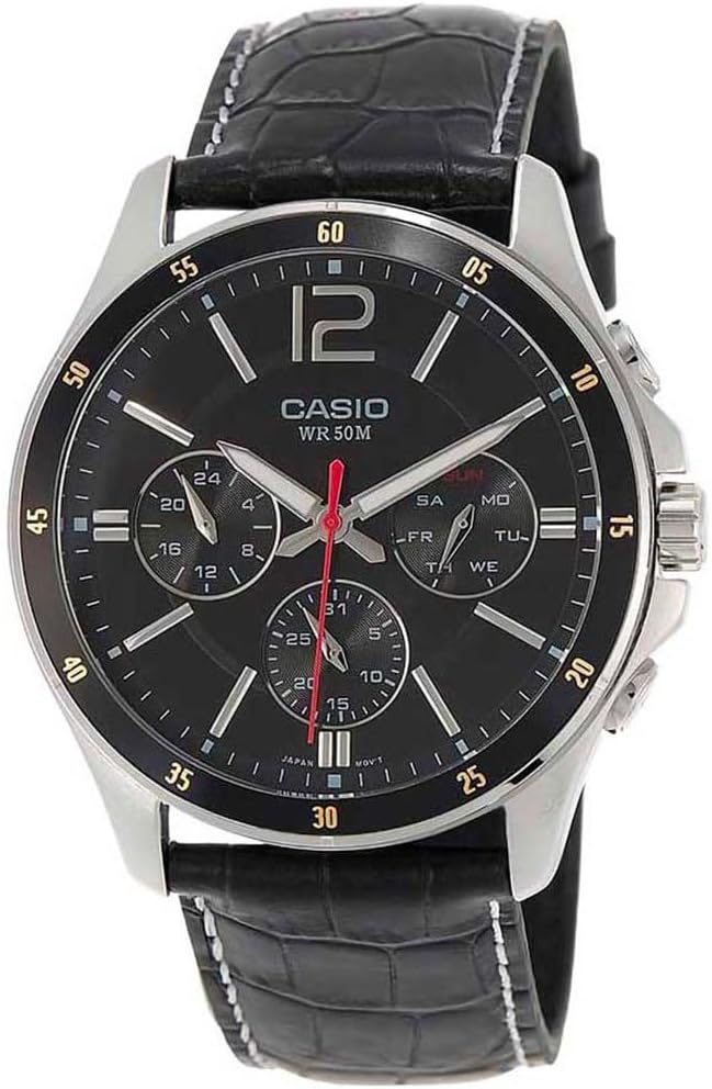 HOTCasio MTP-1374L-1A Men's Multifunction Japanese Watch, Casual