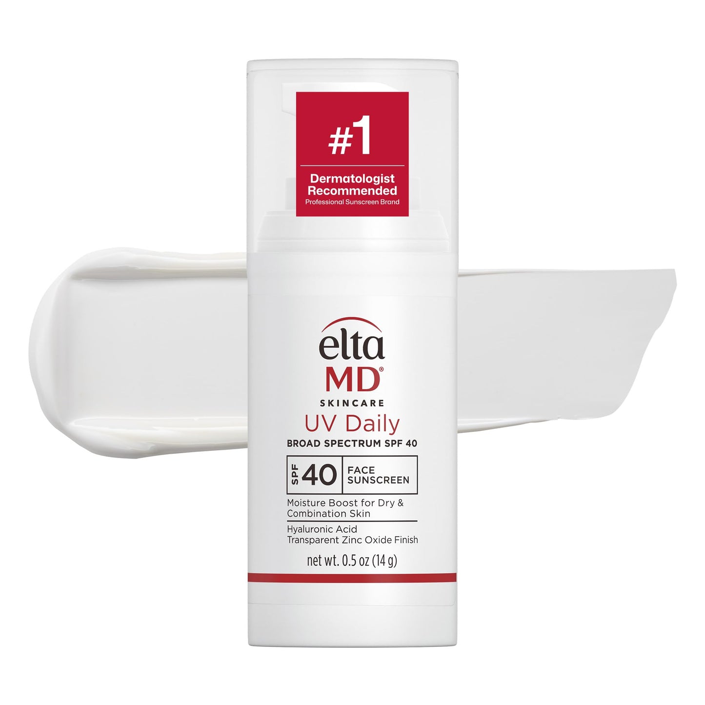HOTEltaMD UV Daily SPF Face Sunscreen Moisturizer with Zinc Oxide, Daily Face Moisturizer with SPF, Sunscreen for Dry Skin