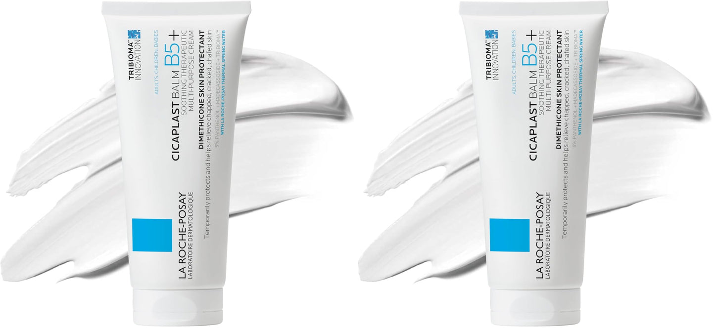 HOTLa Roche-Posay Cicaplast Balm B5 Skin Barrier Repair Cream with Centella Asiatica, Shea Butter & Panthenol | Multi-Purpose Healing Ointment for Dry, Irritated Skin | Face, Body & Hand Balm, Baby Safe