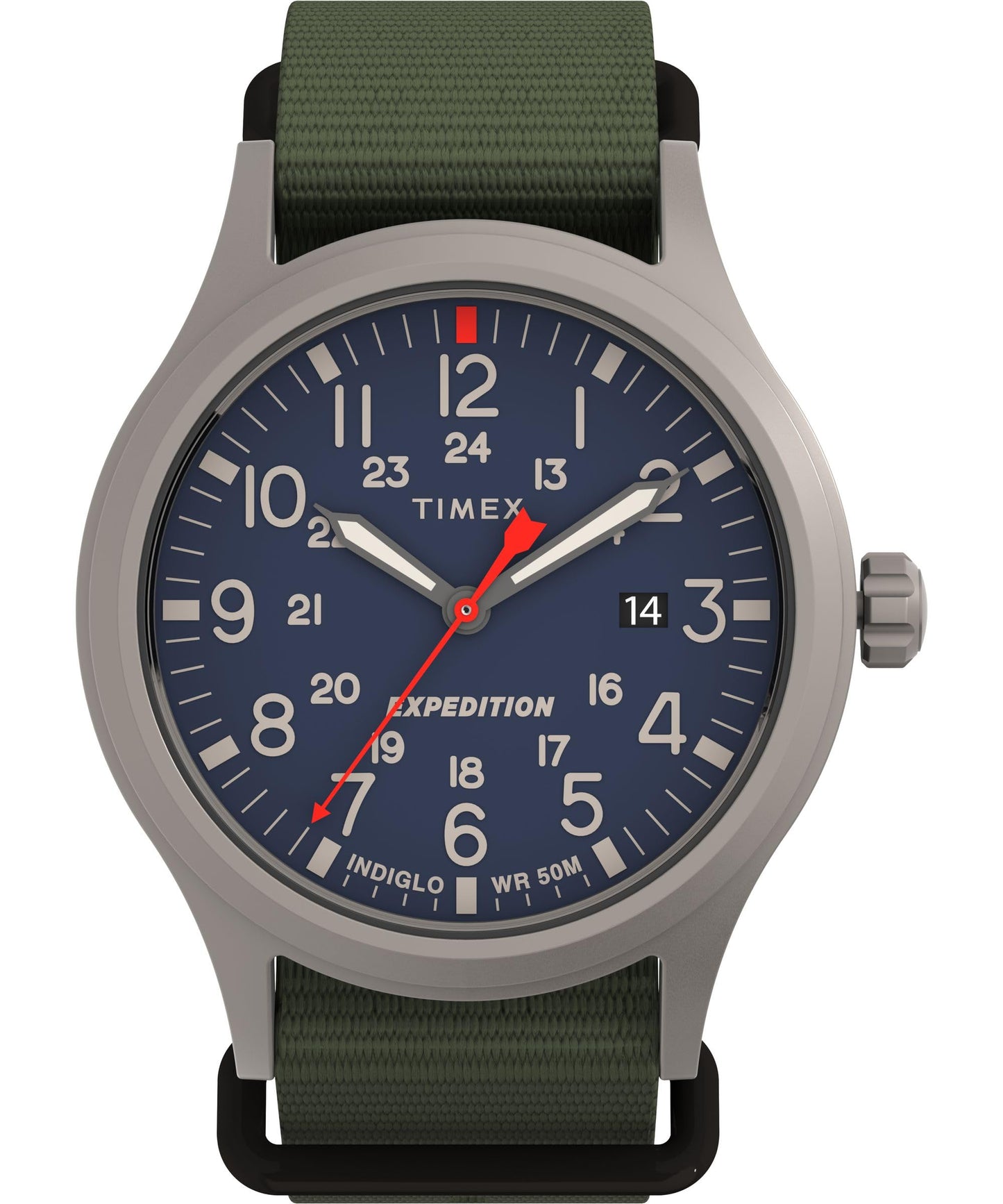 HOTTimex Expedition Scout 40mm Men’s Analog Watch | Luminous Hands | Durable Comfortable Adjustable Strap | 24 Hour Time | Rugged Outdoor Watch | 50M Water Resistance