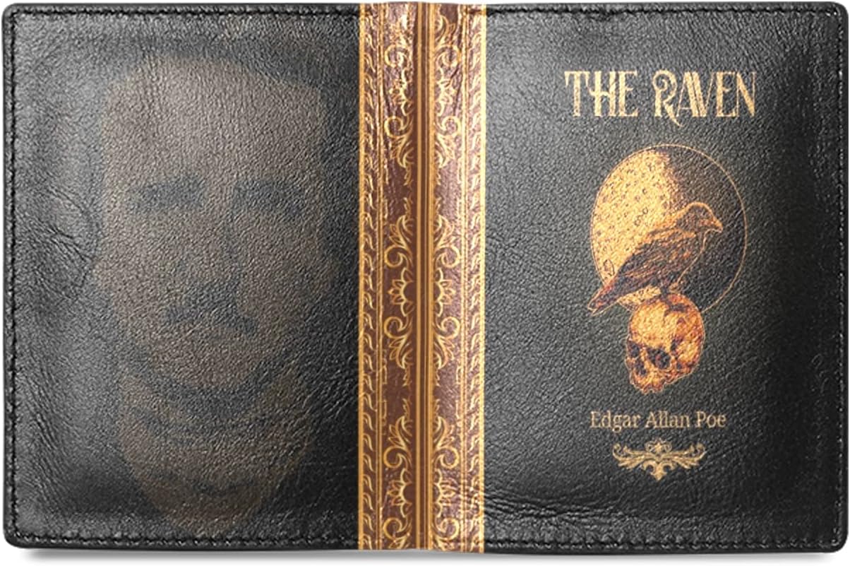HOTThe Raven - Gothic Bifold - Book Wallet