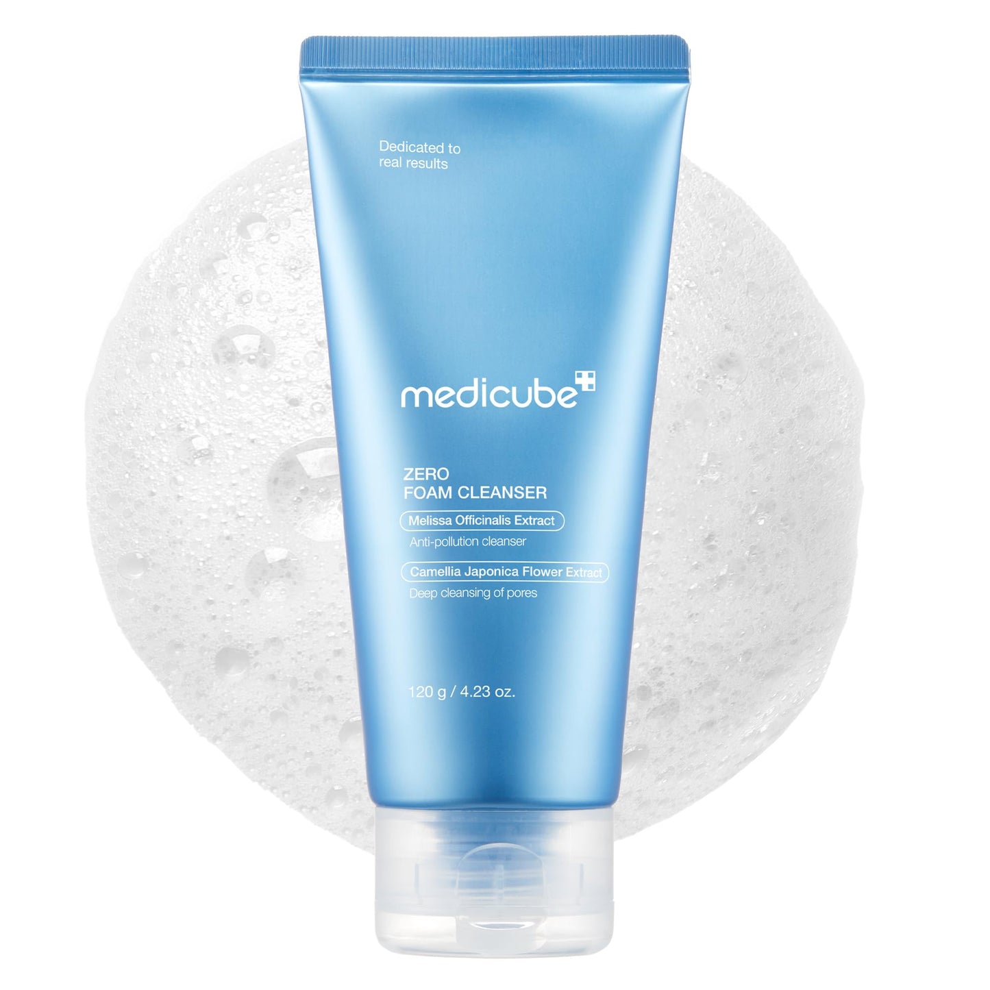 HOTmedicube Facial Cleanser PDRN Pink Glutathione Capsule Foam Cleanser | Daily Facial Cleanser for Pores - Uneven Skin Tone & Texture, Hydrating & Non-Stripping Face Wash, Korean Skincare, 4.23 oz