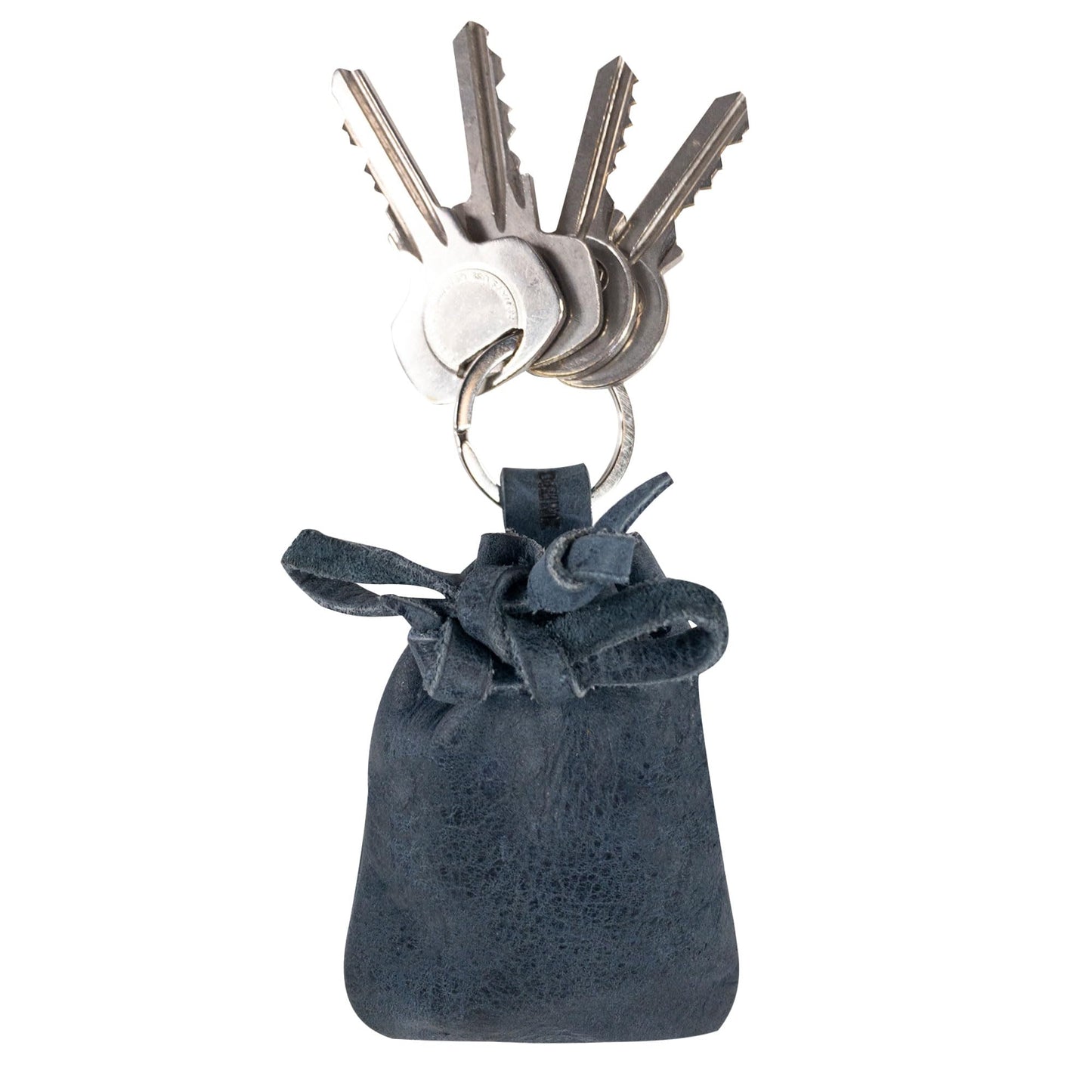 HOTHide & Drink, Mini Medieval Pouch Keychain, Tiny Bag with Keyring, Coin Organizer, Coin Pouch, Full Grain Leather, Handmade