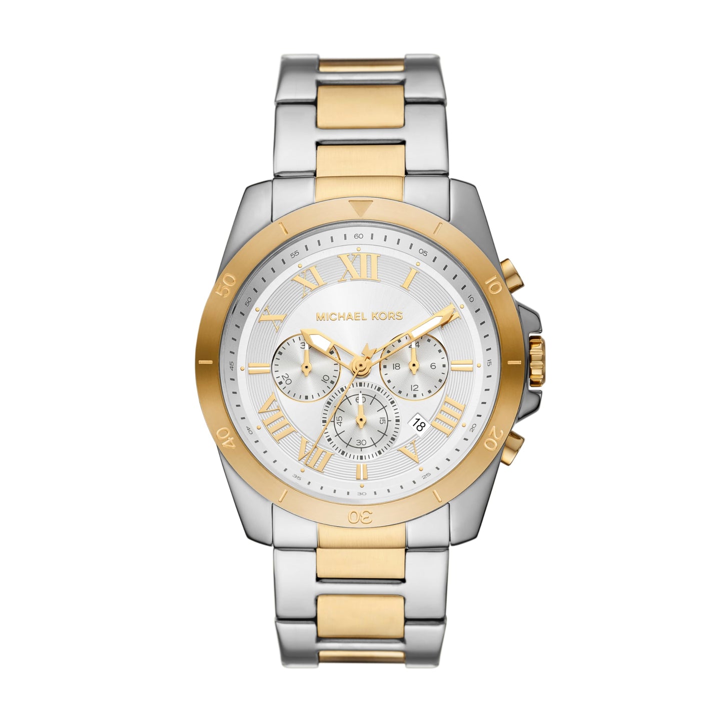 HOTMichael Kors Alek Men's Watch, Stainless Steel Watch for Men