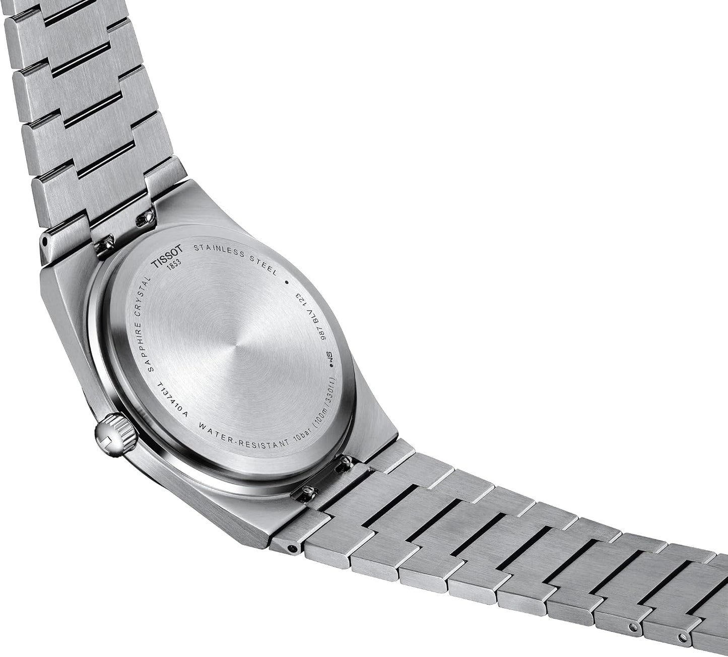 HOTTissot Men's PRX 316L Stainless Steel Case Dress Watch Grey T1374101104100