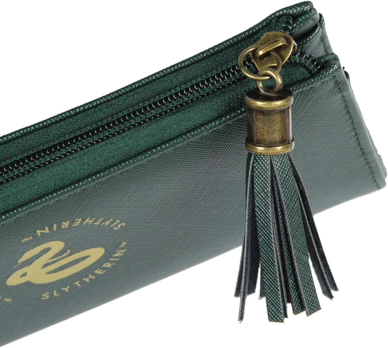 HOTBioworld Harry Potter Wallet Designer Hogwarts Slytherin House Zipper Clutch Faux Leather Wallet For Women