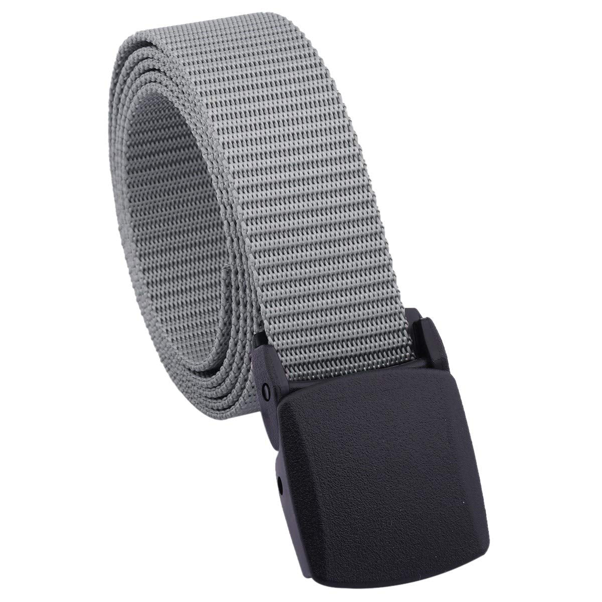 HOTSportmusies Women's Nylon Webbing Military Style Tactical Duty Belt with Plastic Buckle