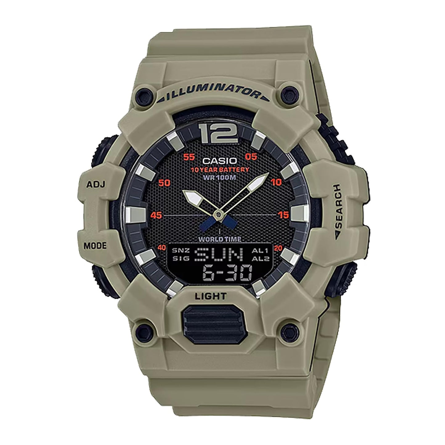 HOTCasio Men's HDC-700-1AVCF Classic Analog-Digital Display Quartz Black Watch
