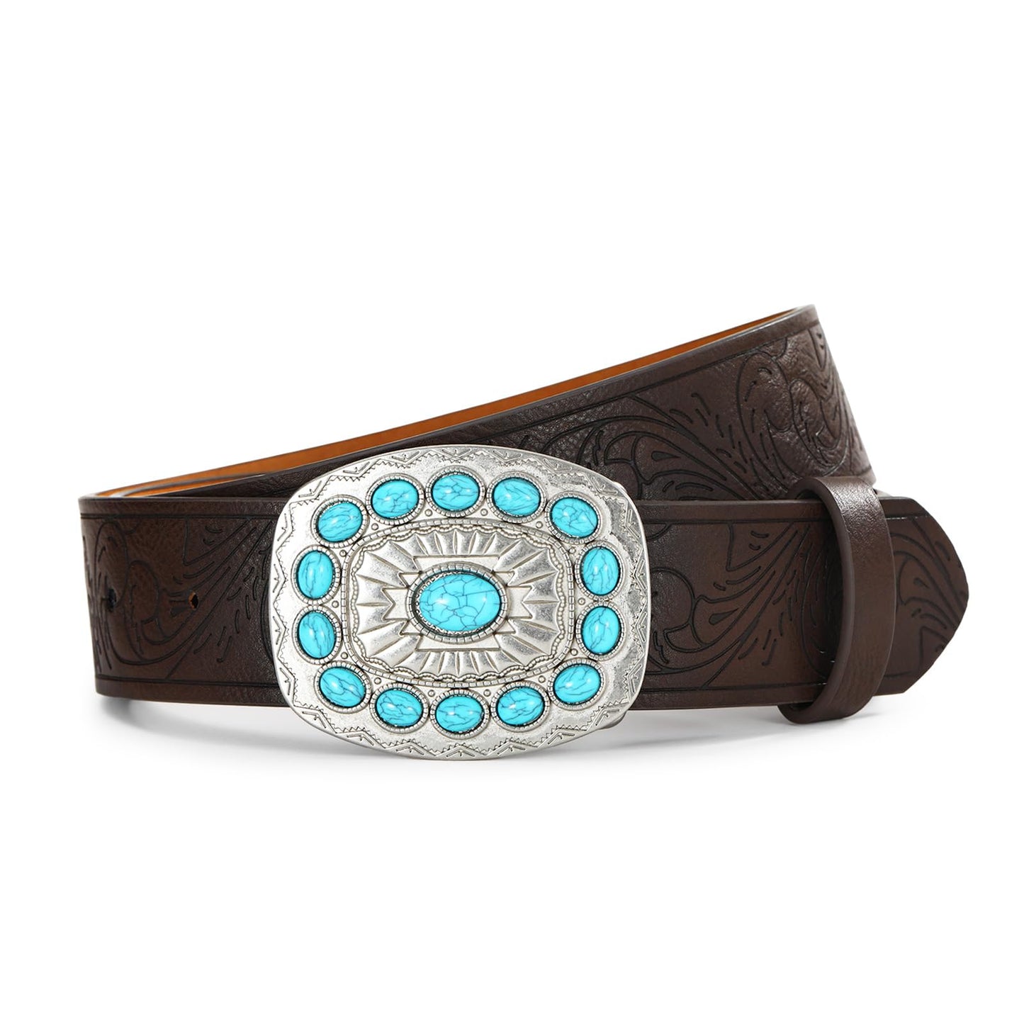 HOTWestern Belts for Women, Womens Cowgirl Country Belt for Jeans