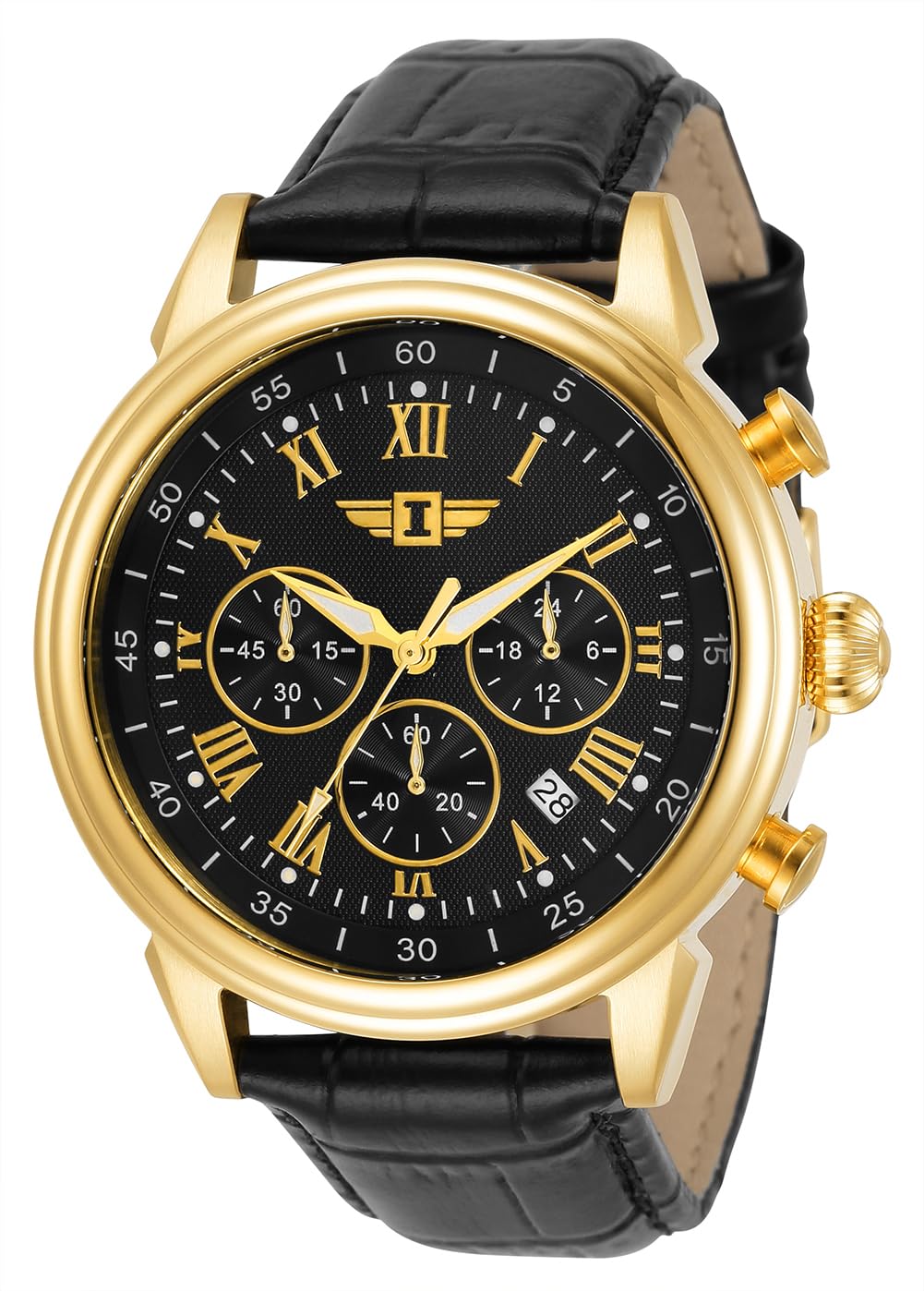 HOTI by Invicta Men's 90242-001 Chronograph Black Dial