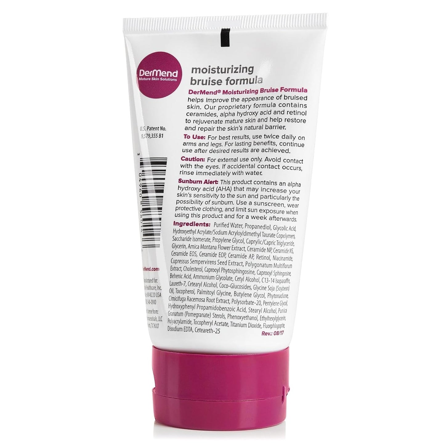 HOTDermend Arnica Bruise Cream with Vitamin K, 4.5 oz | For Thin & Mature Skin, Moisturizing Formula with Retinol, Ceramides & Arnica Oil, Dermatologist Recommended