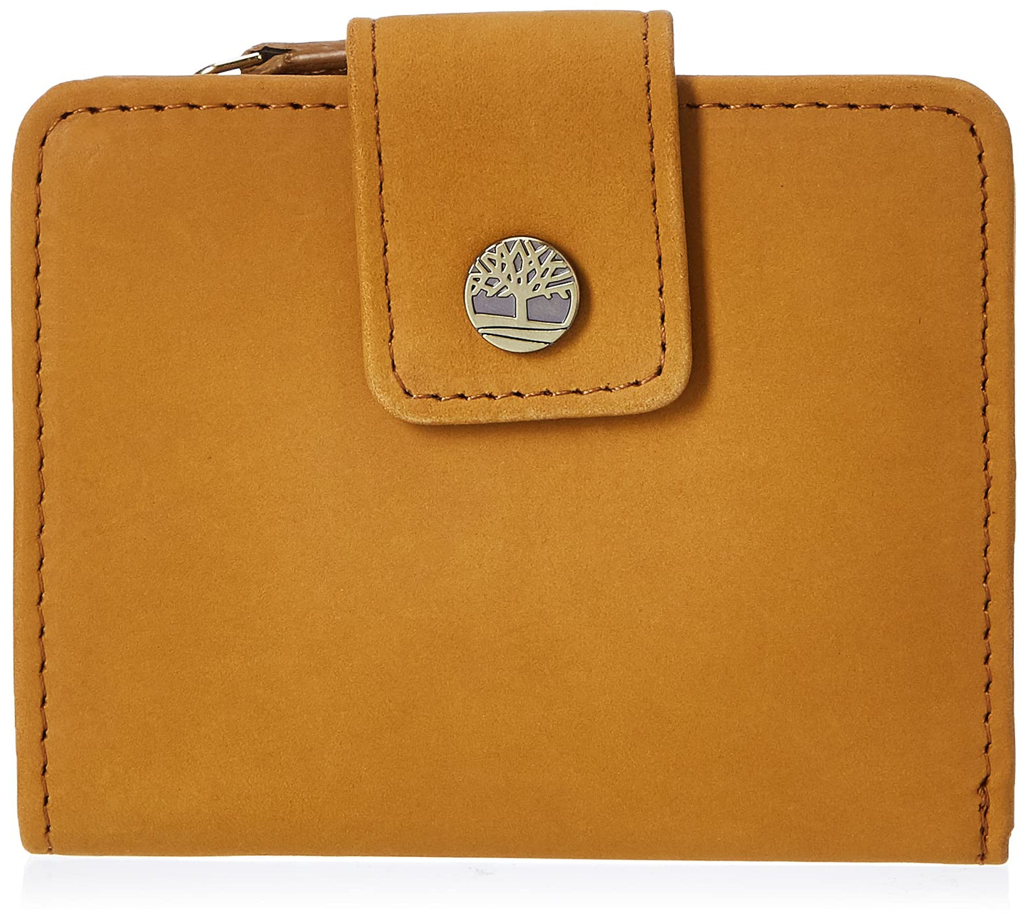 HOTTimberland Women's Leather Rfid Small Indexer Wallet Billfold, Red, One Size