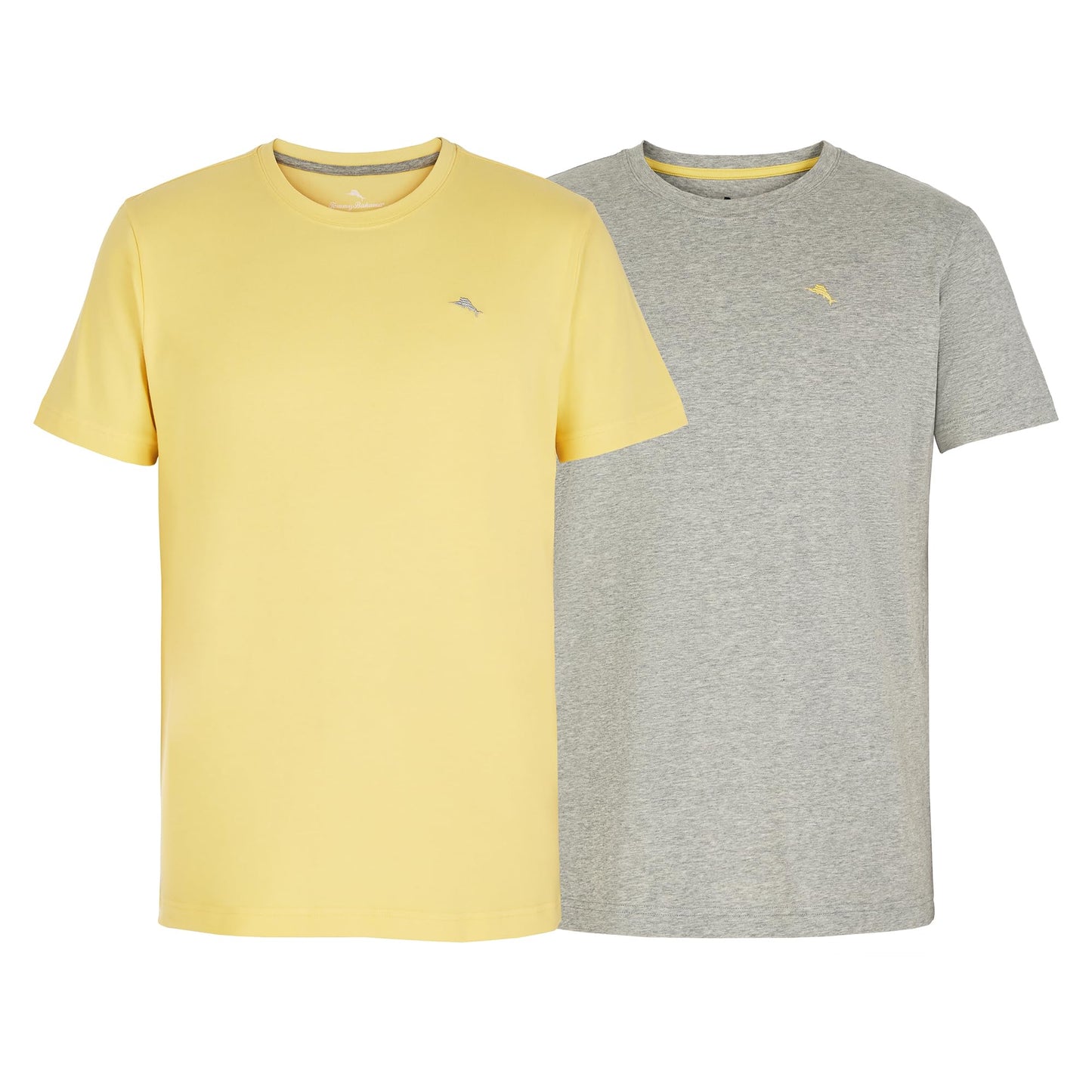 HOTTommy Bahama - Men's Essential 2 Pack T Shirts, Short Sleeve Crew Neck Stretch Jersey Top for Sleep or Lounge