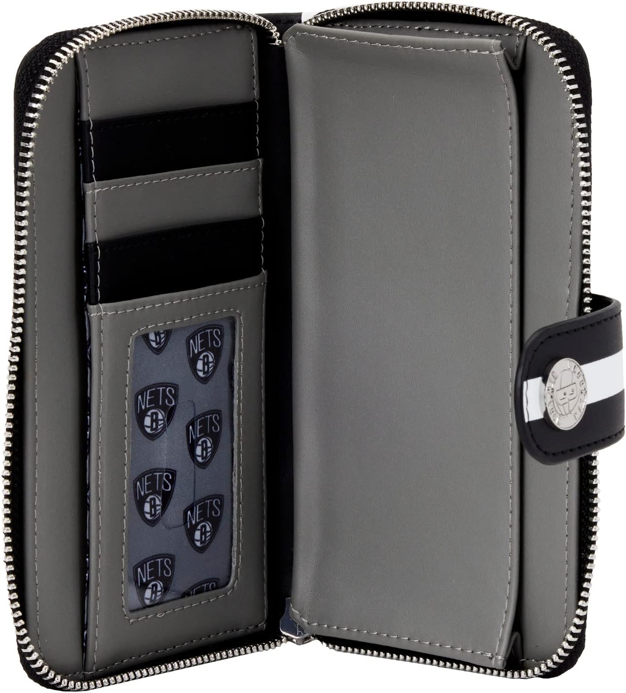 HOTLoungefly NBA: Brooklyn Nets Logo Wallet