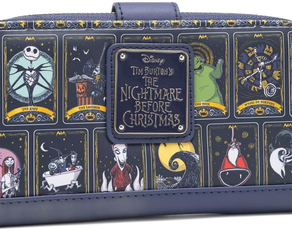 HOTLoungefly Disney Nightmare Before Christmas Allover Print Tarot Wallet