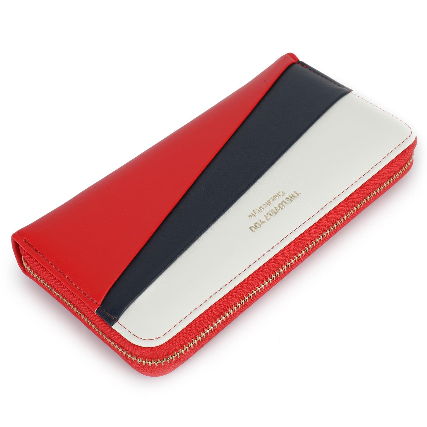 HOTLuxury Women Wallet With Cell Phone Pouch,Card Slots,Zip Pocket | Green Elegant Clutch Ladies Wallets,Soft PU Leather,Waterproof,Cards Organization For Women,Ladies,Daily,Travel