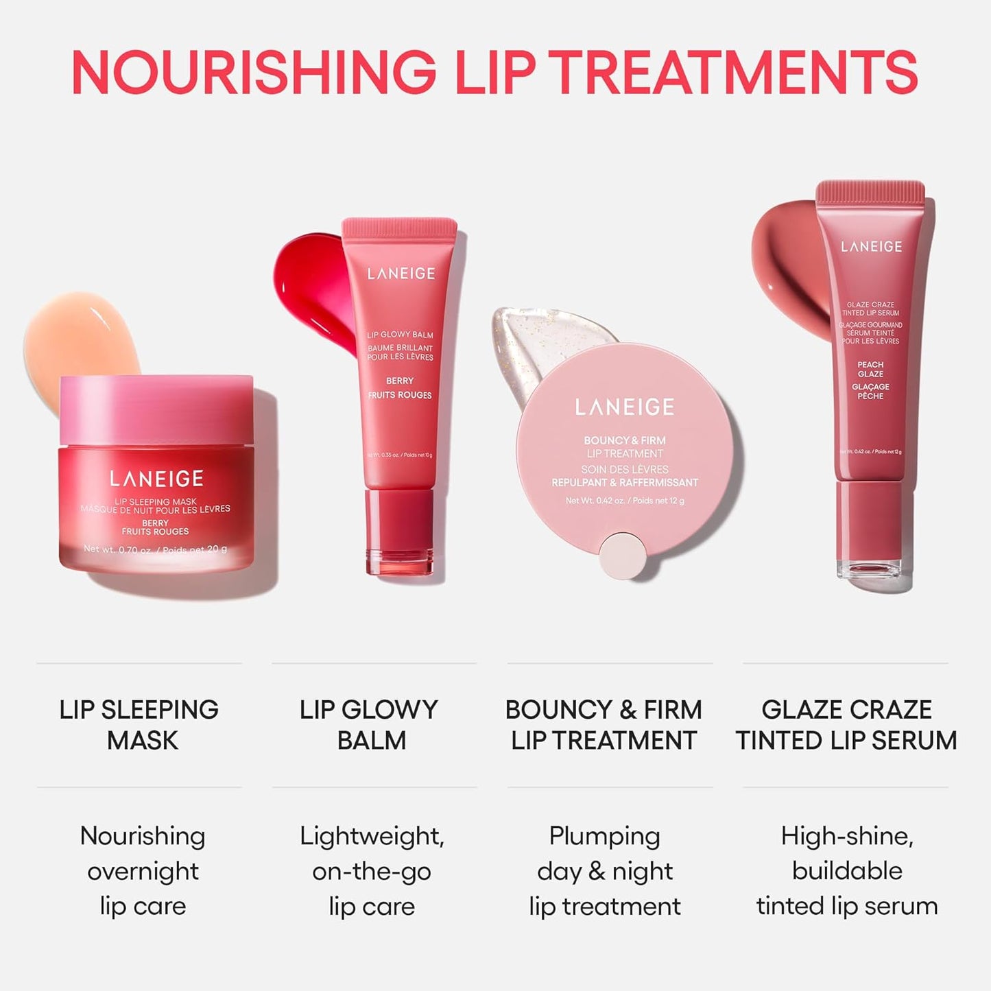 HOTGlaze Craze Tinted Lip Serum: Hydrating, Lip Barrier-Boosting, Softening Lip Serum Treatment for Glossy & Buildable Shine