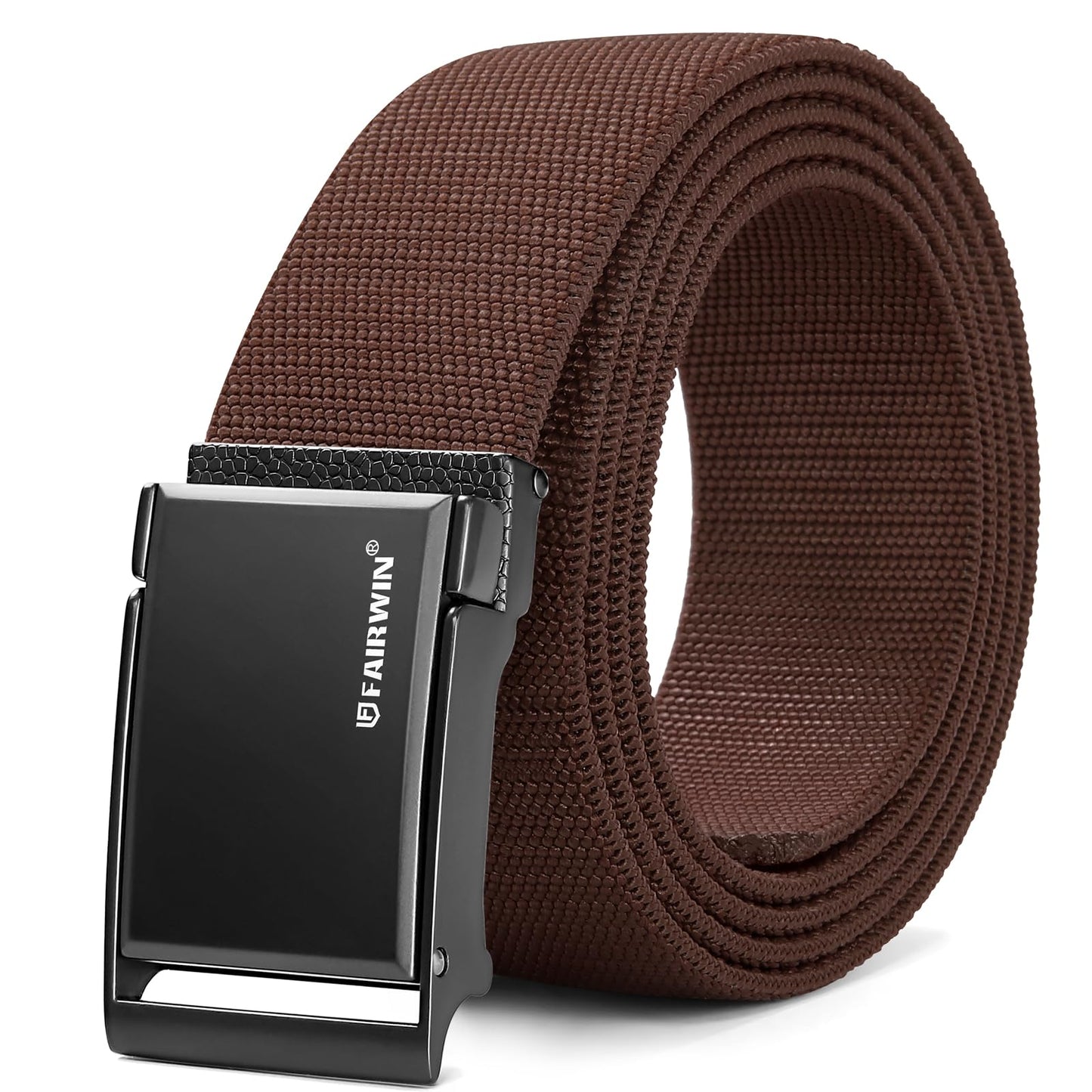HOTFAIRWIN Men's Tactical Belt, Rigger Belt, Utility Nylon Web Waist Work Belt for Men with V-ring Quick-Release Buckle