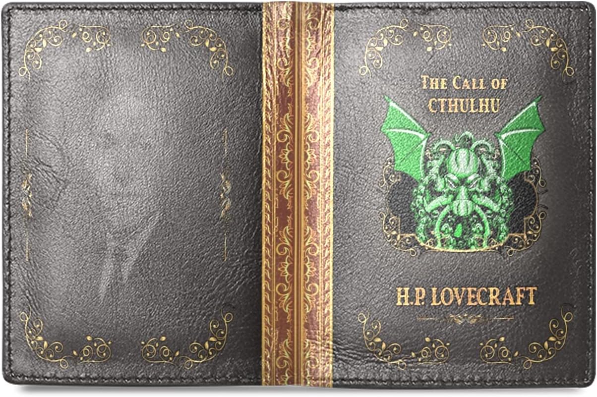 HOTH.P. Lovecraft Cthulhu Bifold Book Wallet