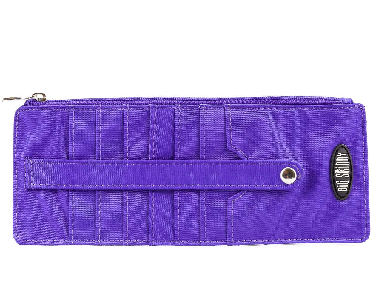 HOTBig Skinny Women's Jaguar Credit Card Slim Wallet, Holds Up to 25 Cards