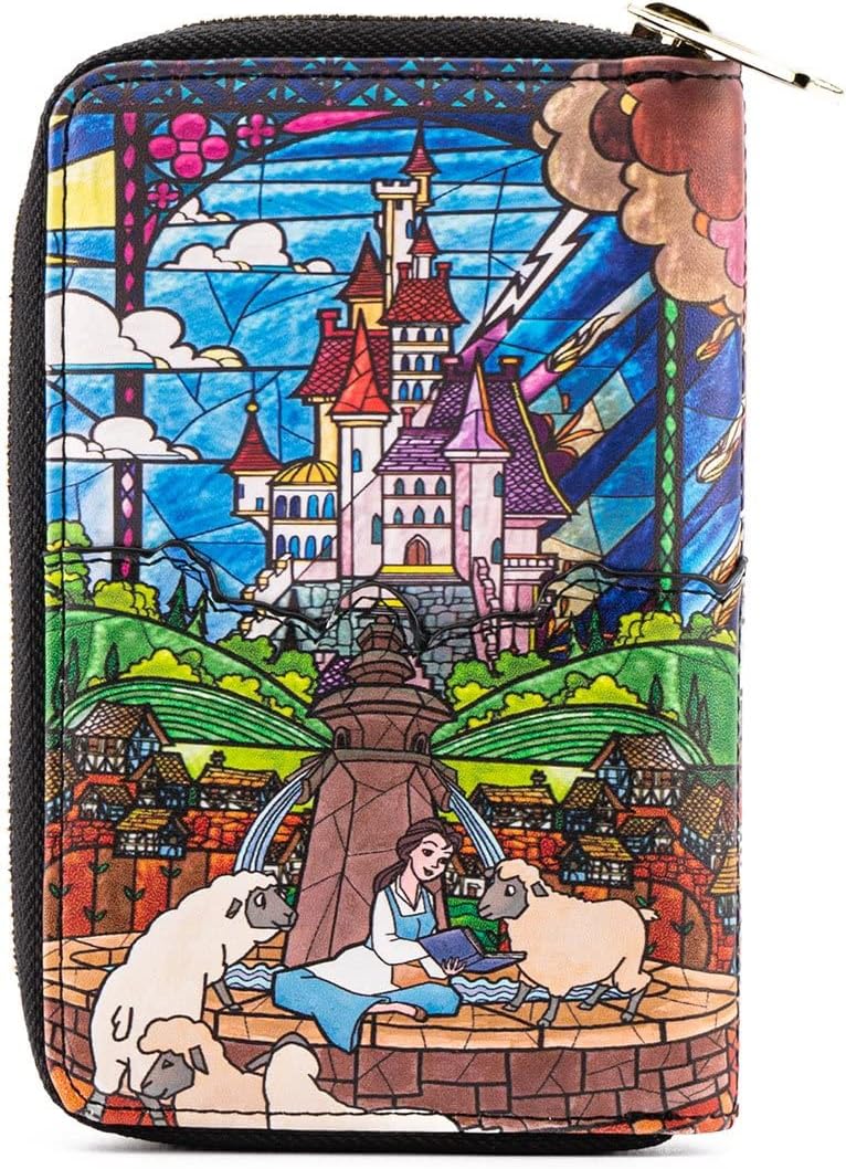 HOTLoungefly Disney Princess Castle Series Belle Faux Leather Wallet | Disney