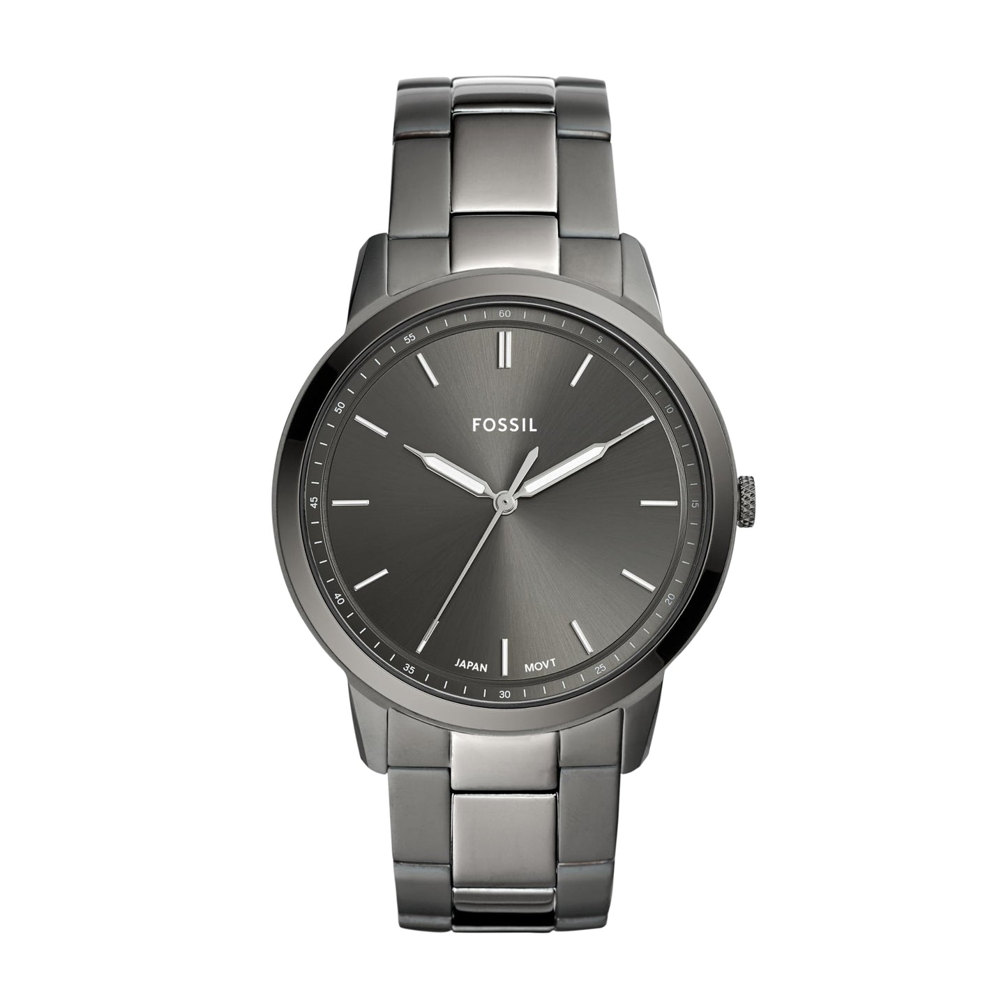 HOTFossil Men's Minimalist Quartz Stainless Steel Three-Hand Watch for Men