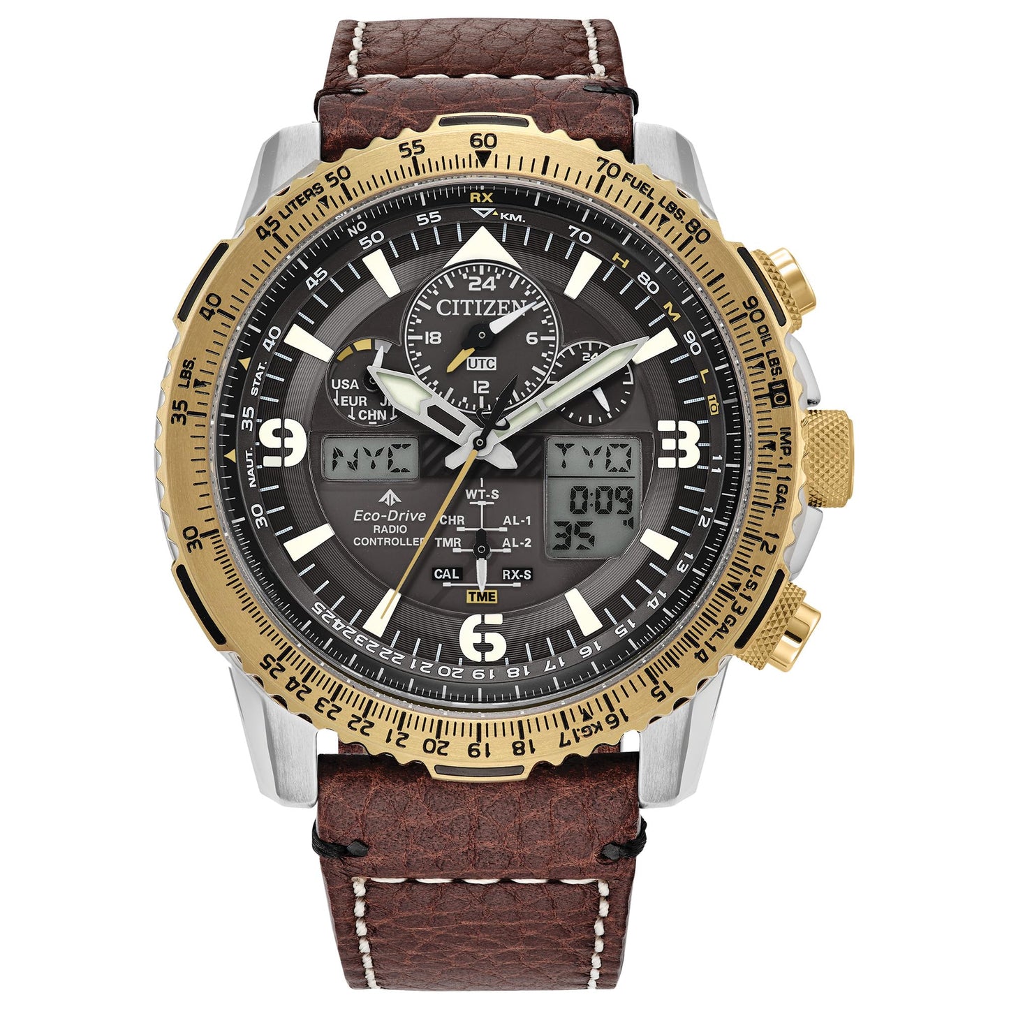 HOTCitizen Men's Promaster Air Skyhawk Eco-Drive Pilot Watch, Atomic Timkeeping