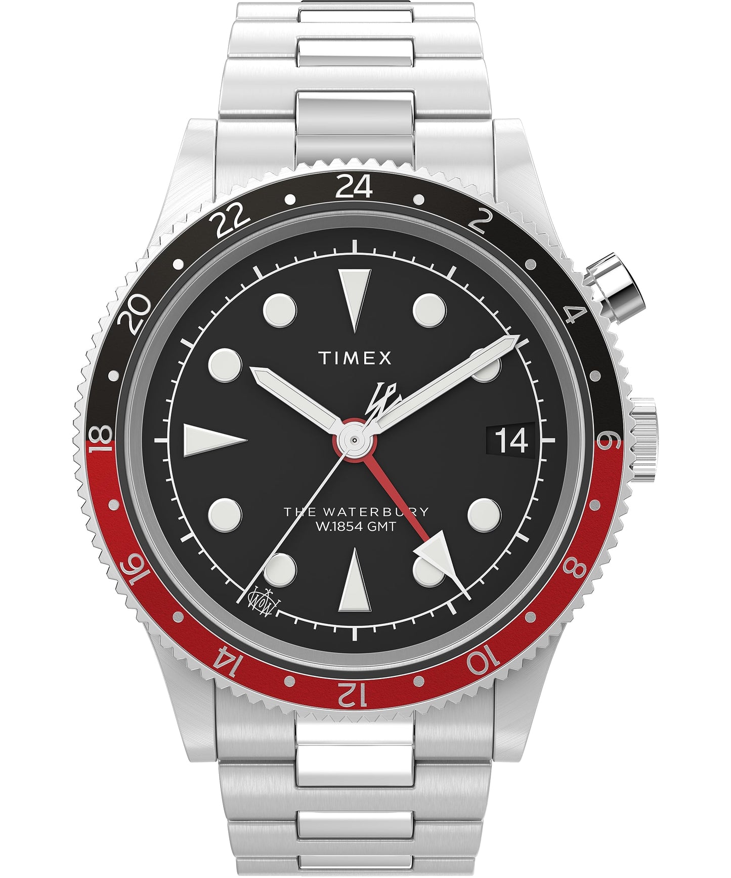 HOTTimex Waterbury 39mm Men’s Analog Watch | Durable Stainless Steel Case | Day and Date Window | Durable Design | 100M Water Resistance