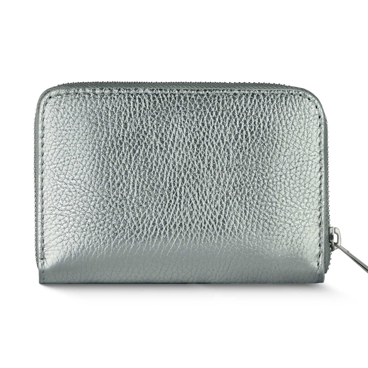 HOTMetallic Calf Leather Wallet
