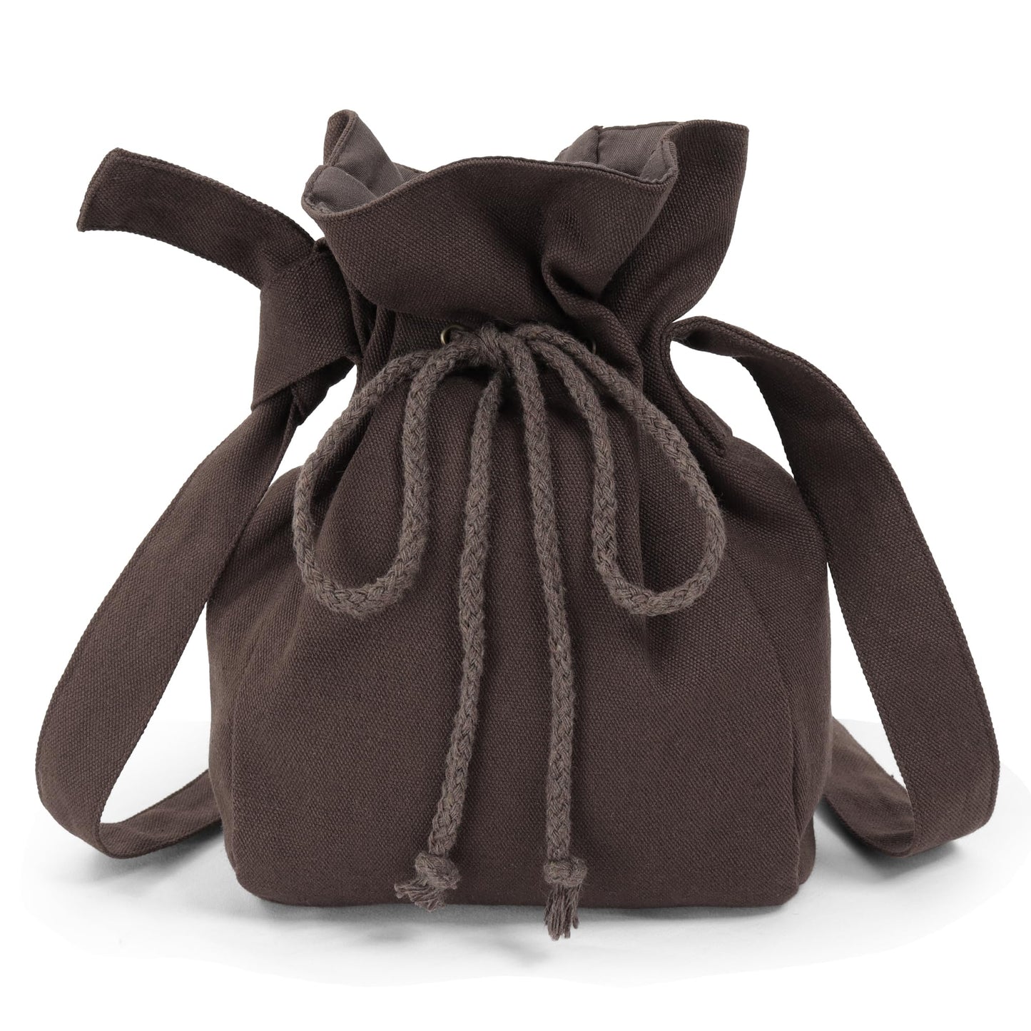 HOTPROCOS Medieval Bag Canvas Renaissance Drawstring Shoulder Bag Coin Purse Costume Accessories for Festival LARP