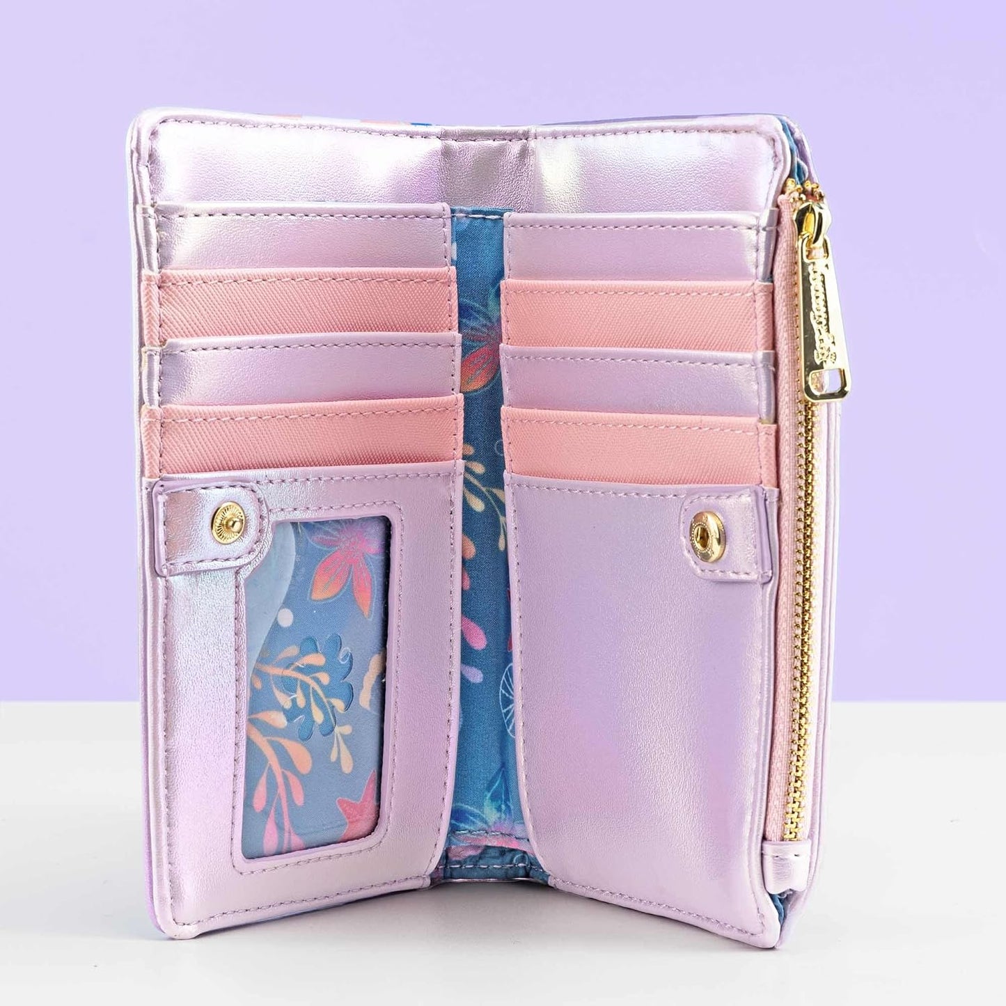 HOTLoungefly x Disney The Little Mermaid Ariel Soft Floral Wallet
