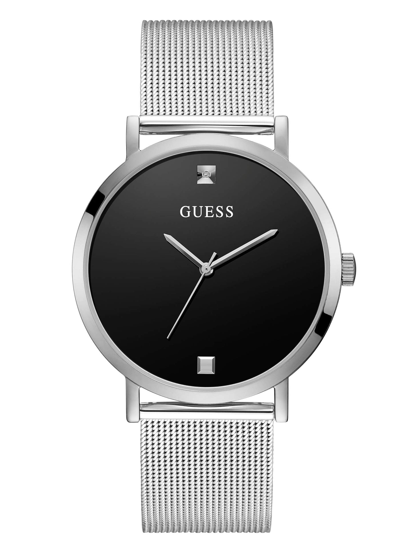 HOTGuess Stainless Steel Genuine Diamond Dial Watch